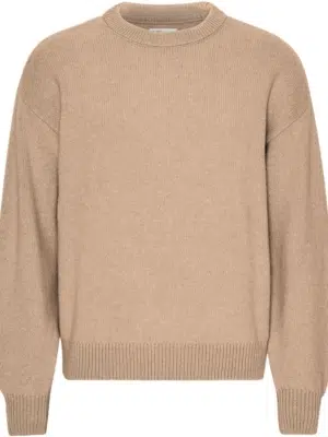 Colourful Standard Strickpullover Oversized Merino Wool Crew Honey Beige