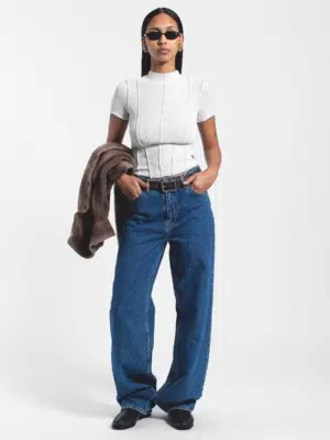 Dr.Denim Jeans Donna Stream Mid Stone