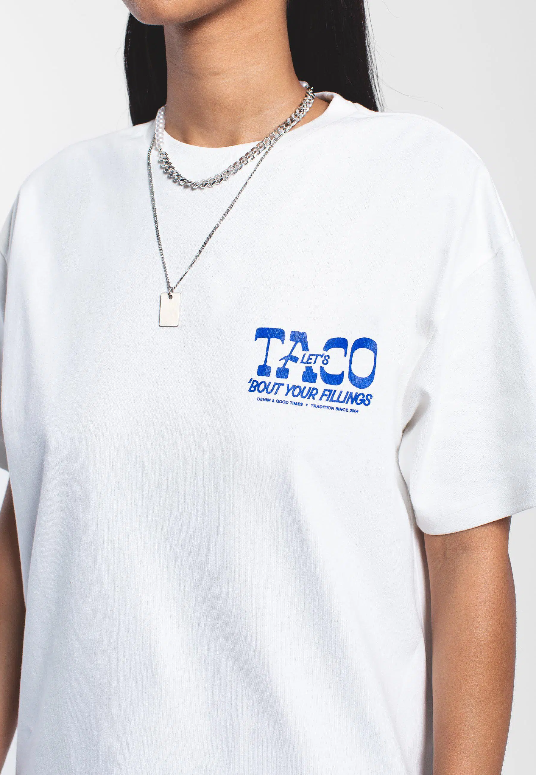 Dr.Denim Trooper Tee Off White Taco
