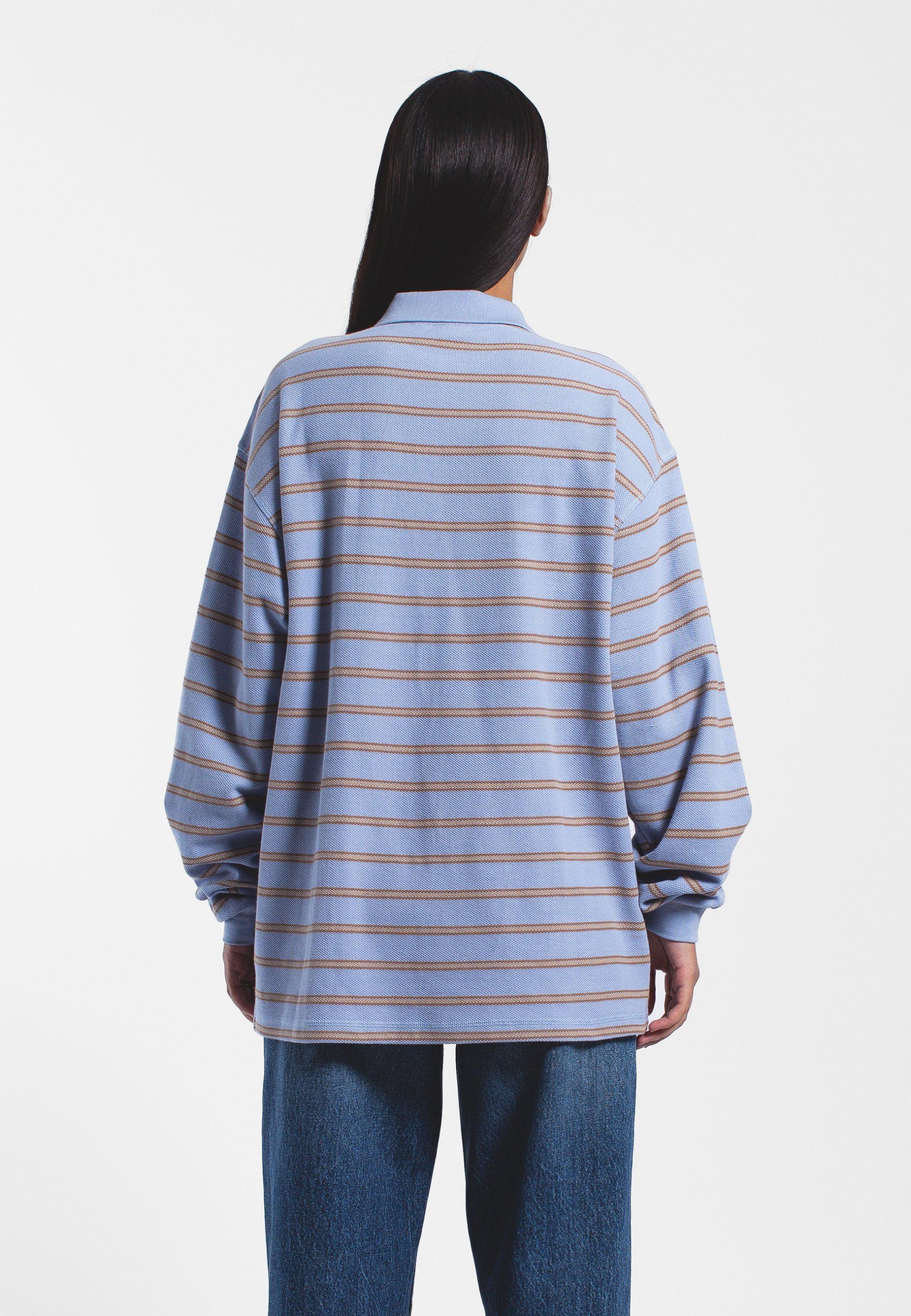Dr.Denim Reno Polo Zen Blue Stripe