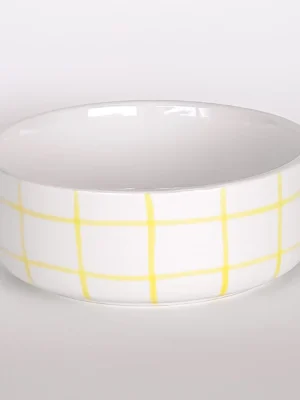 Magazin Minori Schale Grid spiaggia yellow