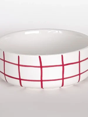 Magazin Minori Schale Grid tramonto red