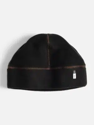 Autumn Inside Out Fleece Beanie Black