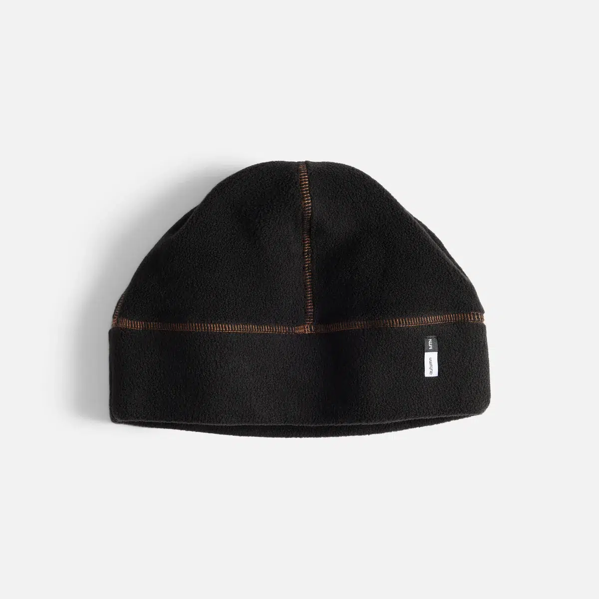Autumn Inside Out Fleece Beanie Black