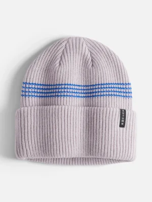 Autumn Mini Stripe Beanie Whisper Pink