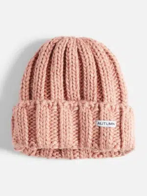 Autumn Rosemary Beanie Dusty Pink