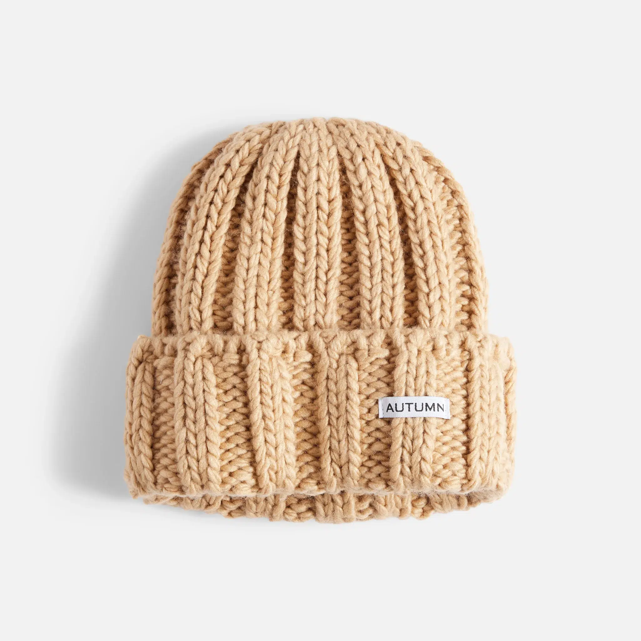 Autumn Rosemary Beanie Sand