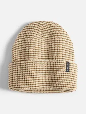 Autumn Stripe Beanie Eggshell