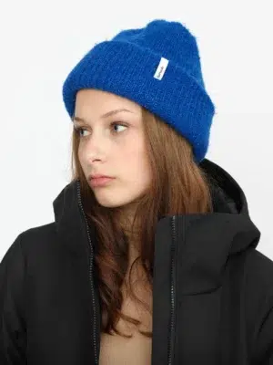 Selfhood Mütze Fluffy Blau