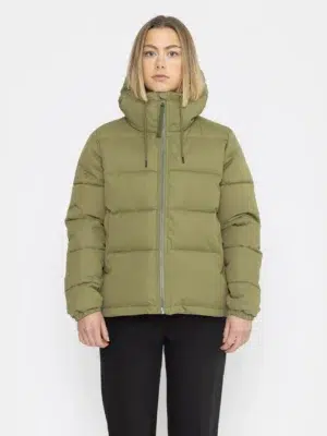 Selfhood Pufferjacke Hooded Olive