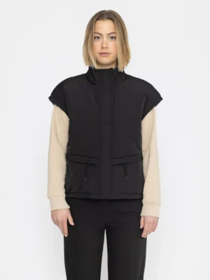 Selfhood Pufferweste Schwarz