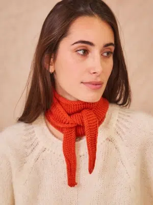 No Cream Calie Paris Sophie Schal Orange