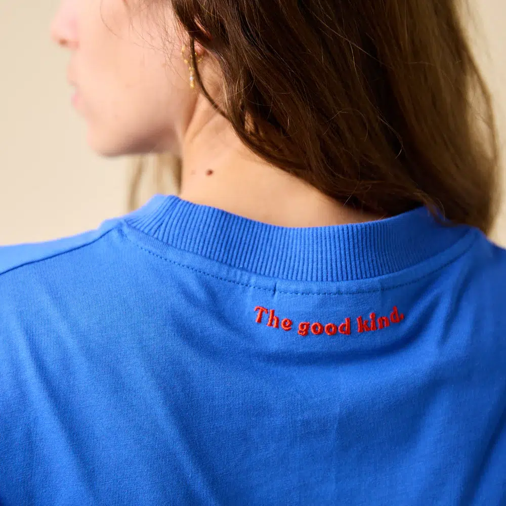 Popeia Langarmshirt Königsblau