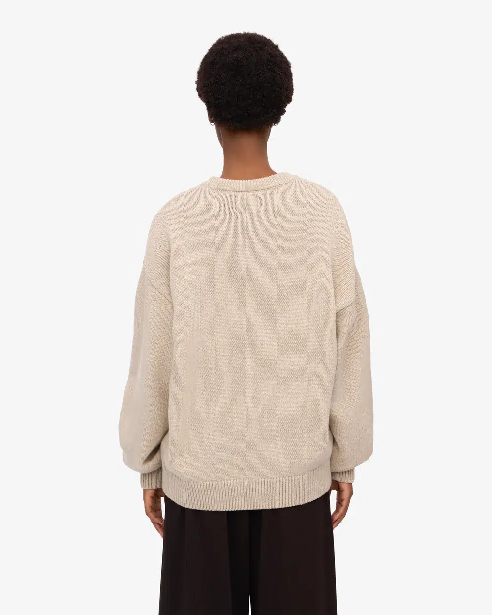 Colourful Standard Strickpullover Oversized Merino Wool Ivory White