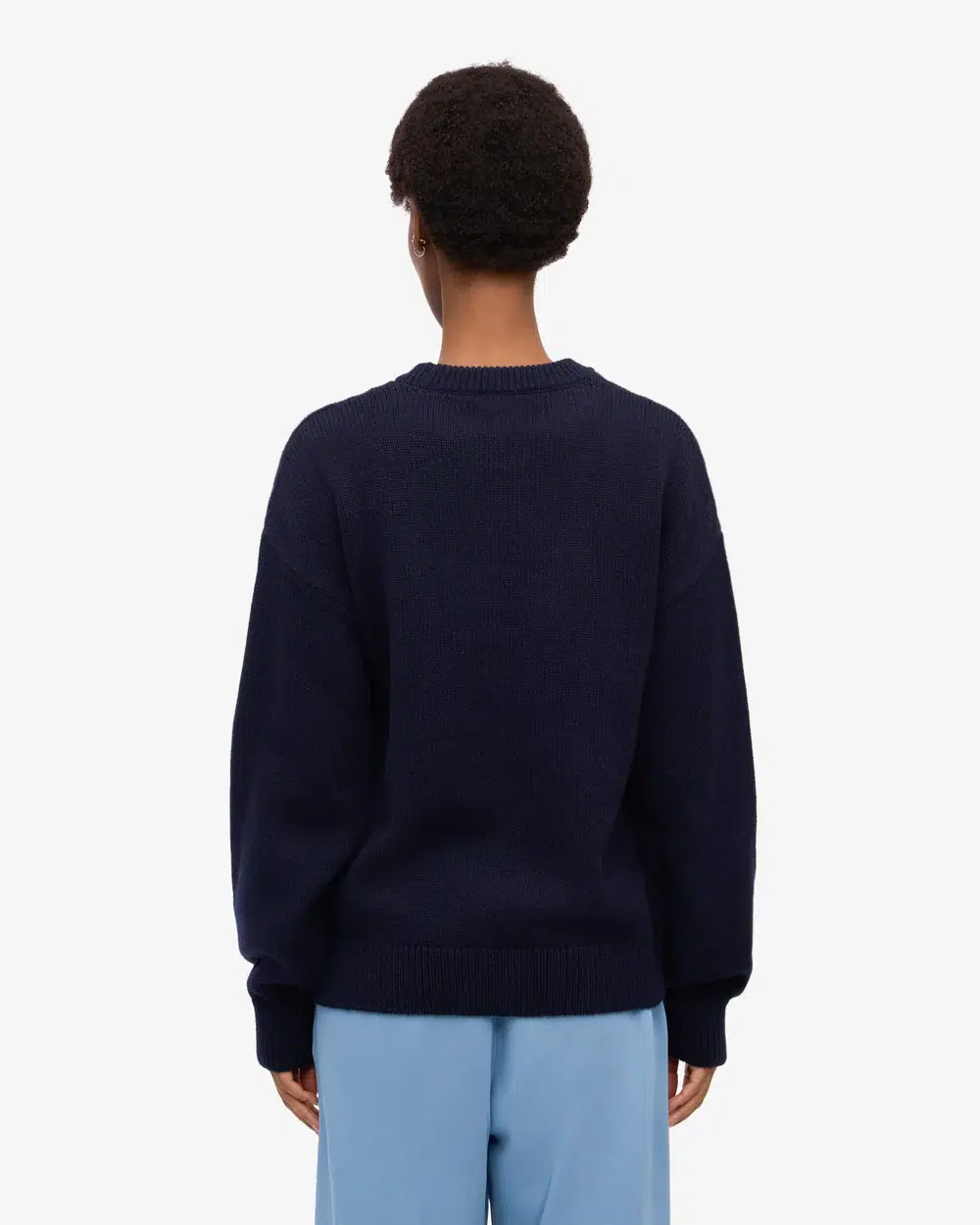 Colourful Standard Strickpullover Oversized Merino Wool Navy Blue