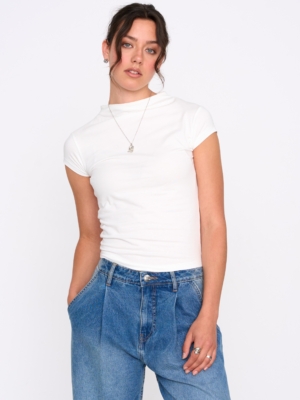 24 Colours Top Weiß