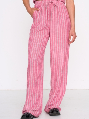 24 Colours Hose Pink Nadelstreifen