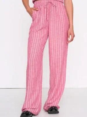 24 Colours Hose Pink Nadelstreifen