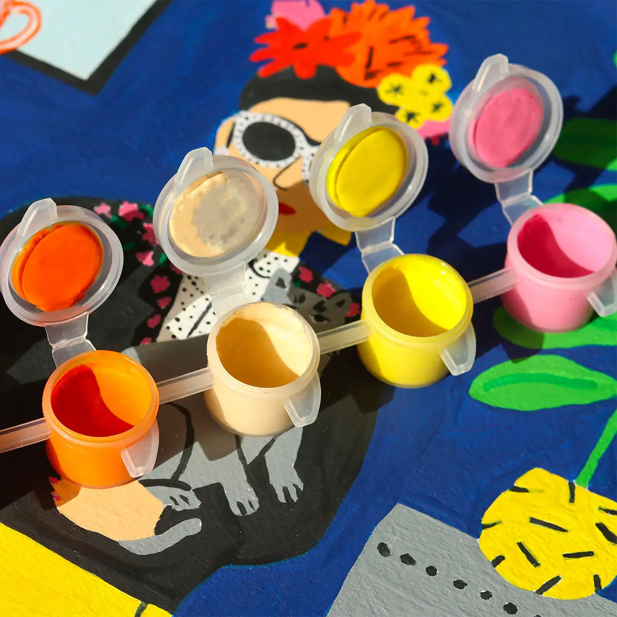 La Petite Épicerie Malen nach Zahlen Set - Das Katzenmädchen