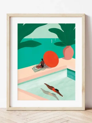 La Petite Épicerie Malen nach Zahlen Set - St Barthelemy