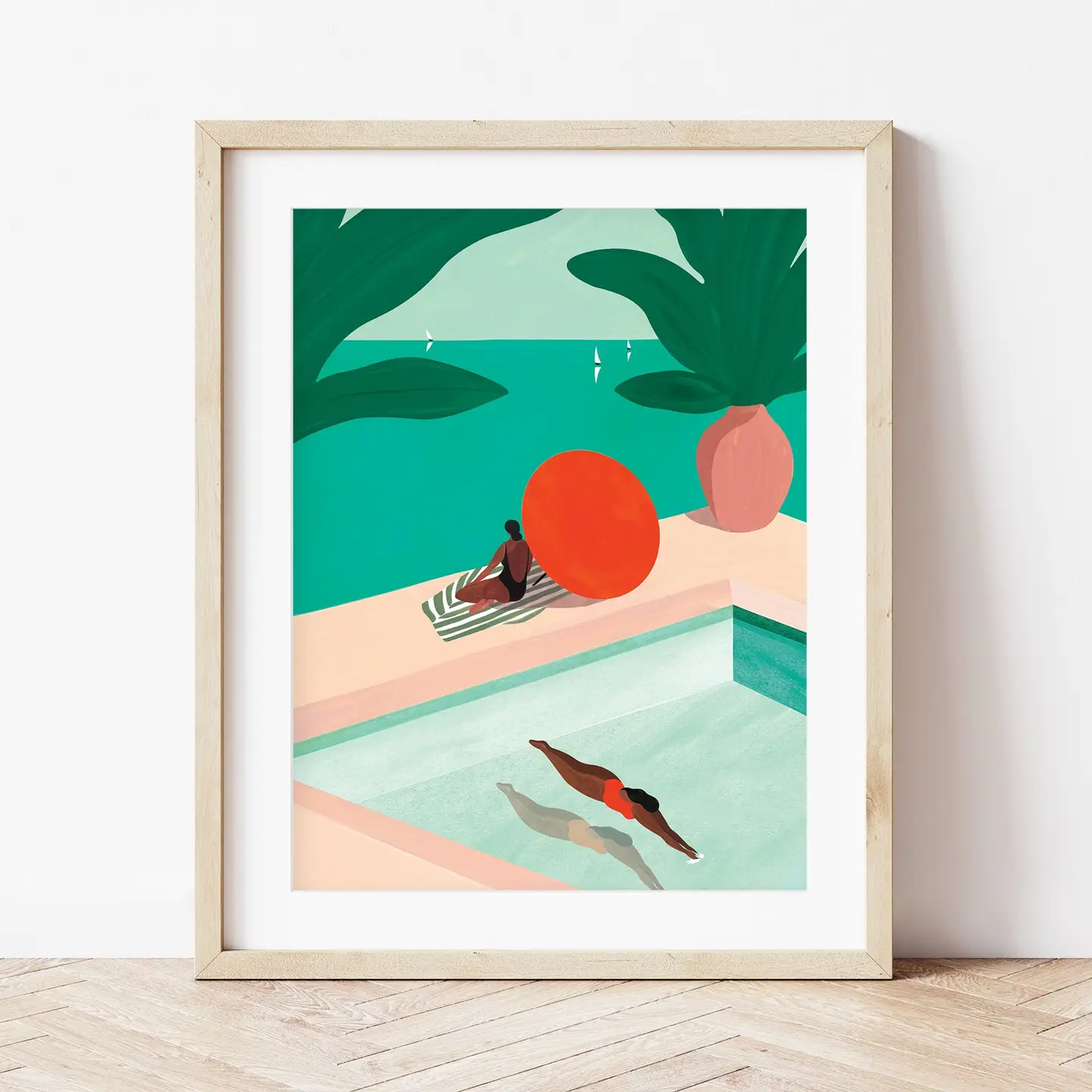 La Petite Épicerie Malen nach Zahlen Set - St Barthelemy