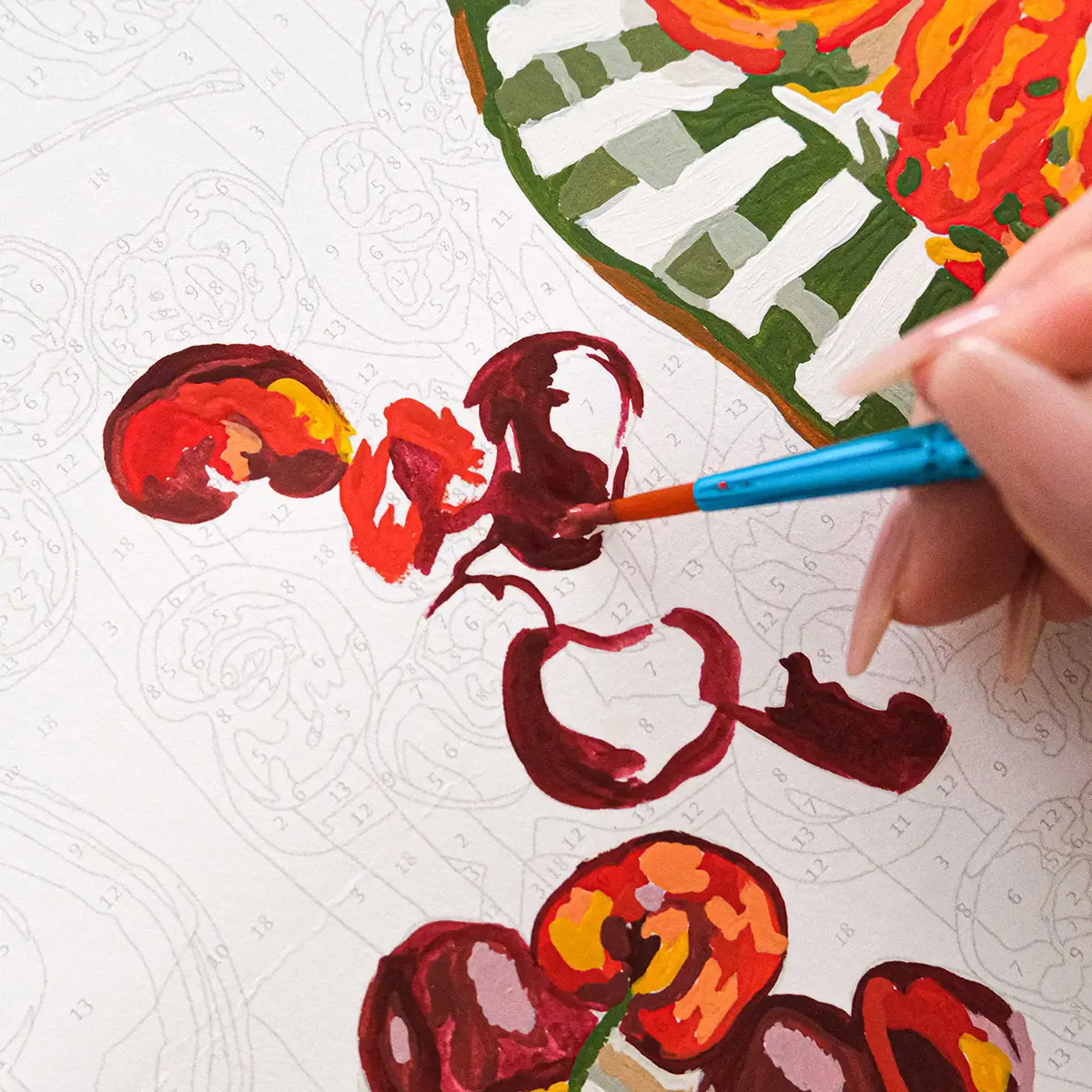 La Petite Épicerie Malen nach Zahlen Set - Dolce Vita La Petite Épicerie Malen nach Zahlen Set - Dolce Vita