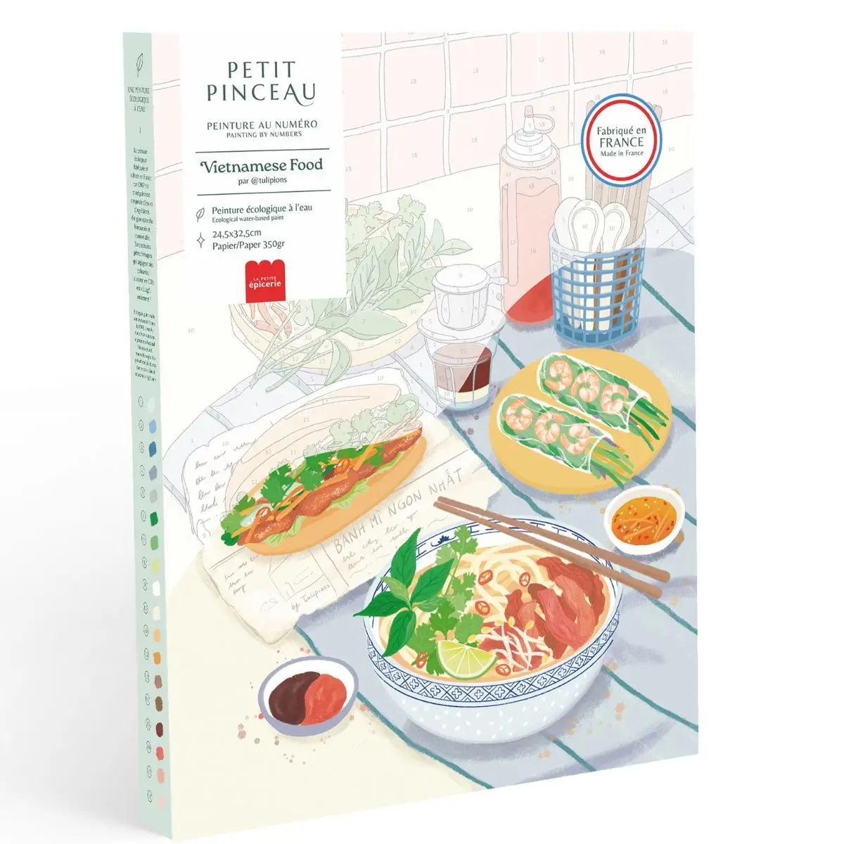 La Petite Épicerie Malen nach Zahlen Set - Vietnamesisches Essen von Jayne Wong La Petite Épicerie Malen nach Zahlen Set - Vietnamesisches Essen von Jayne Wong