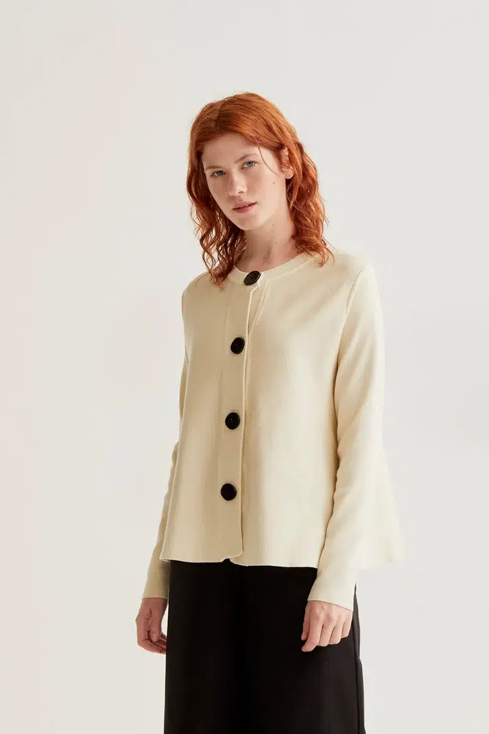 Compania Fantastica Strickjacke Beige