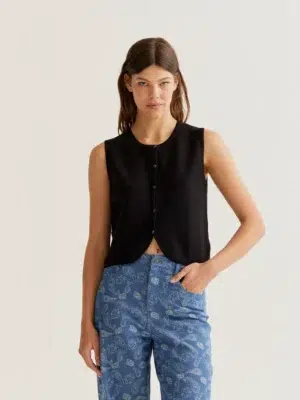 Compania Fantastica Top Schwarz