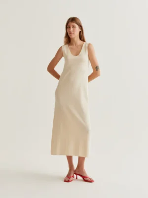 Compania Fantastica Maxikleid Ecru