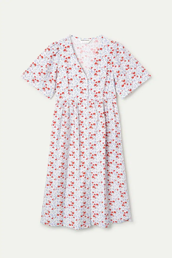 Compania Fantastica Midikleid Blumen