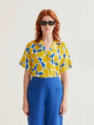 Compania Fantastica Bluse Zitrone