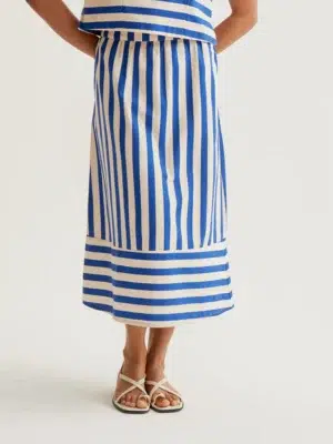 Compania Fantastica Midirock Blau mit Streifen