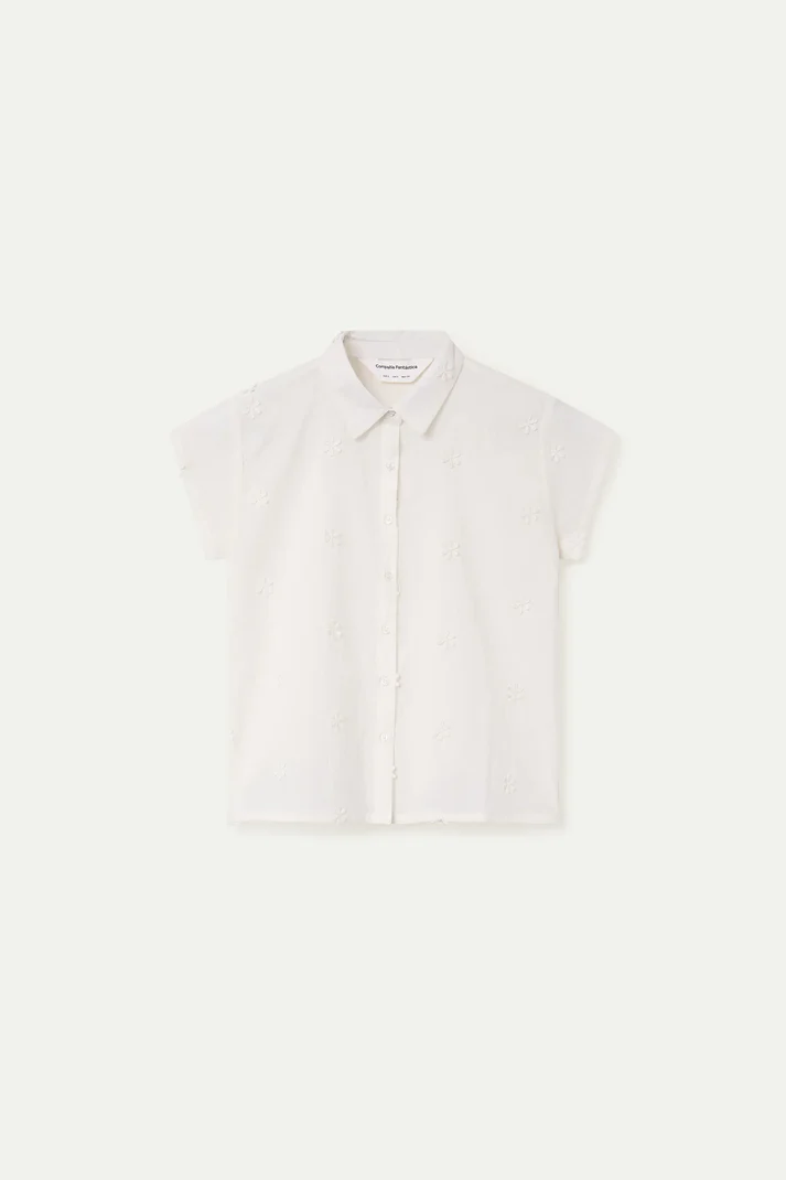 Compania Fantastica Bluse Weiß