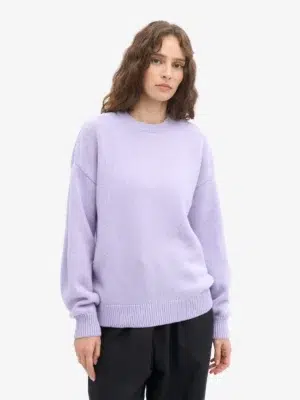 Colourful Standard Strickpullover Oversized Merino Wool Soft Lavender