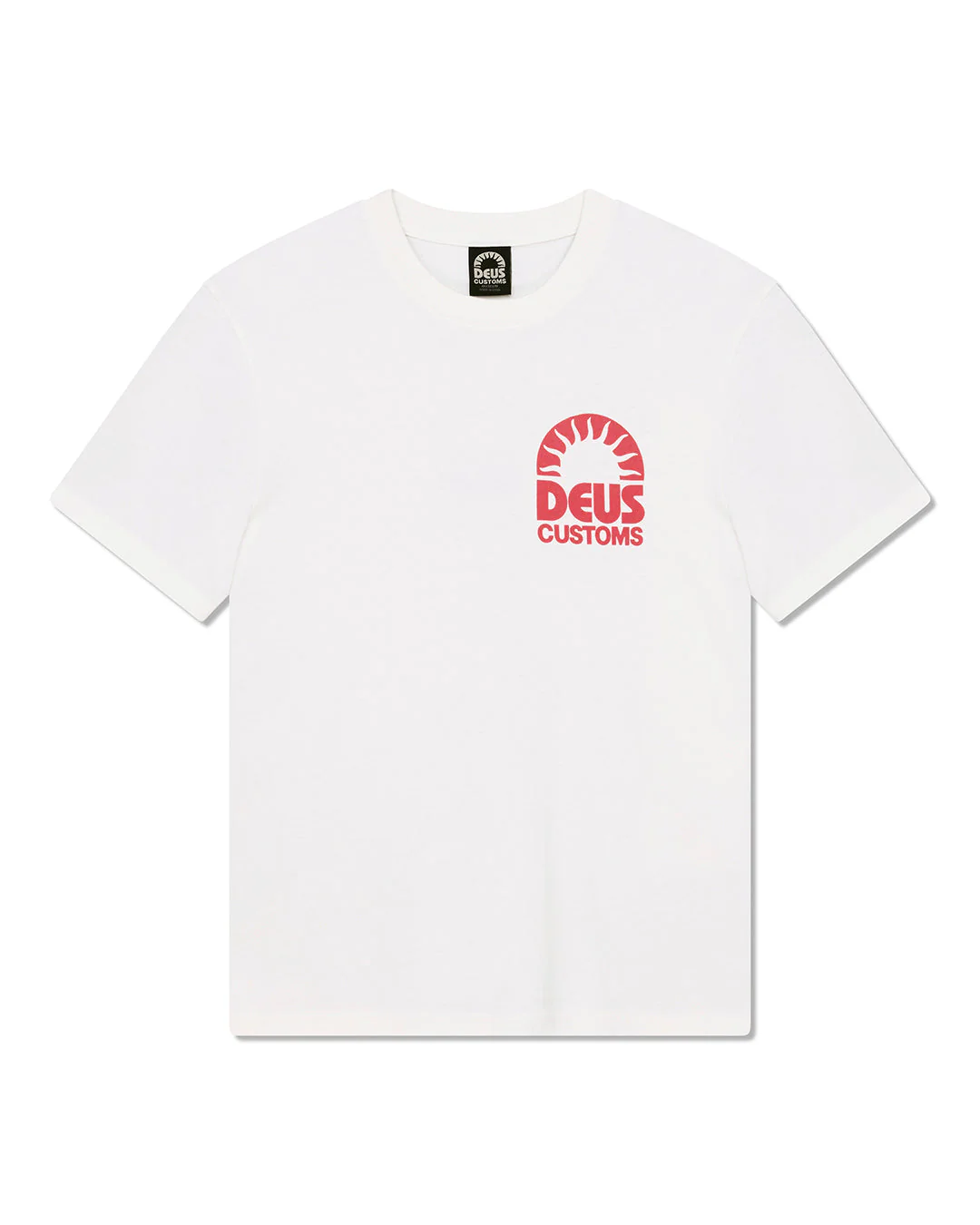 Deus Ex Machina Melodies T-Shirt Vintage White