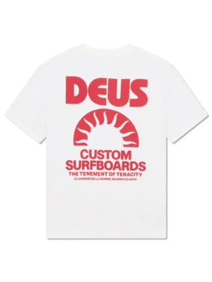 Deus Ex Machina Melodies T-Shirt Vintage White