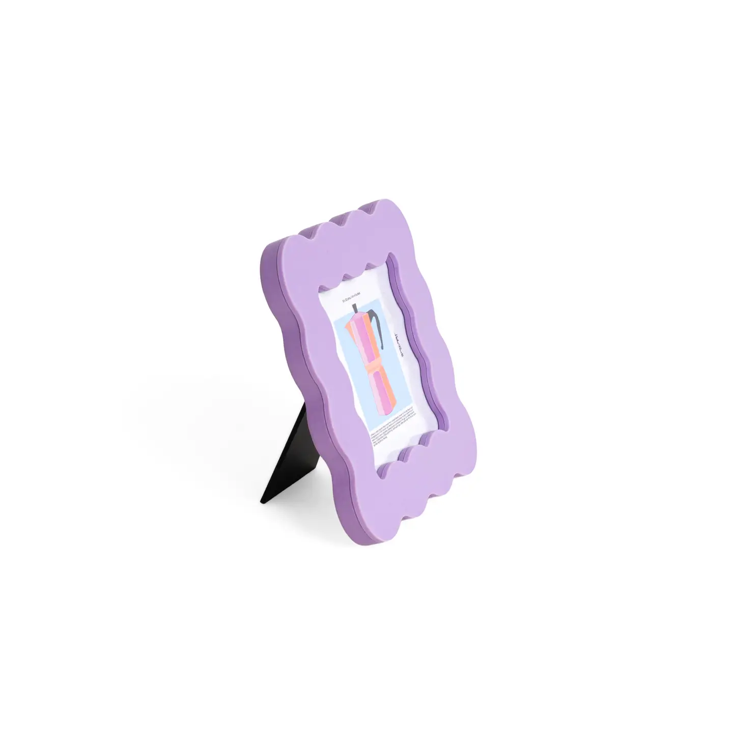 Helio Ferretti Bilderrahmen Lila