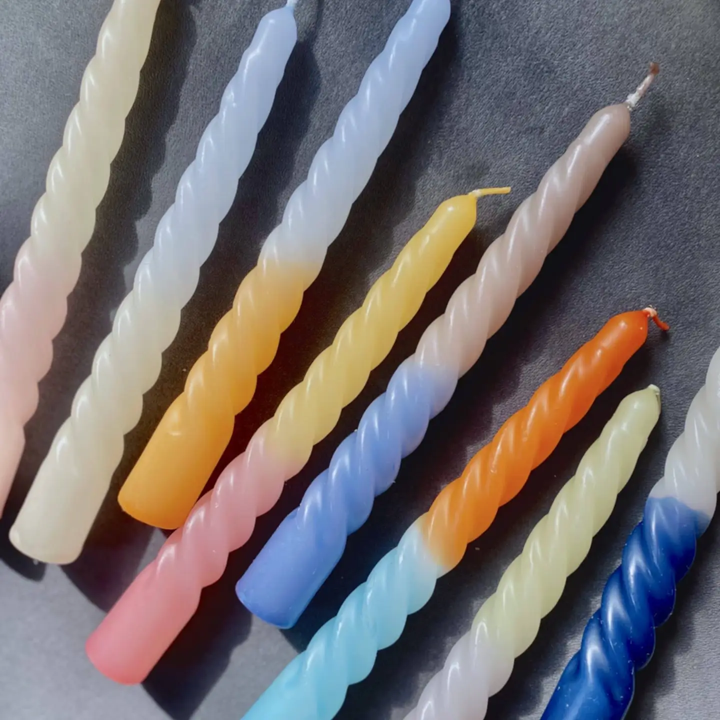 Palette Amsterdam Kerzen Gedreht Blühende Felder 4er Pack