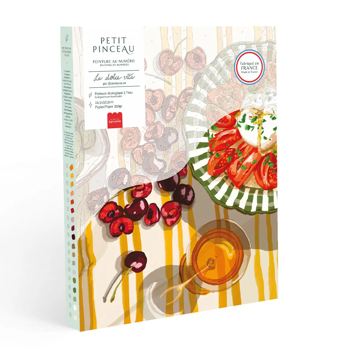 La Petite Épicerie Malen nach Zahlen Set - Dolce Vita