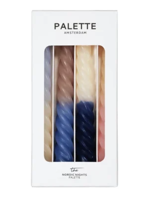 Palette Amsterdam Kerzen Gedreht Nordische Nächte 4er Pack