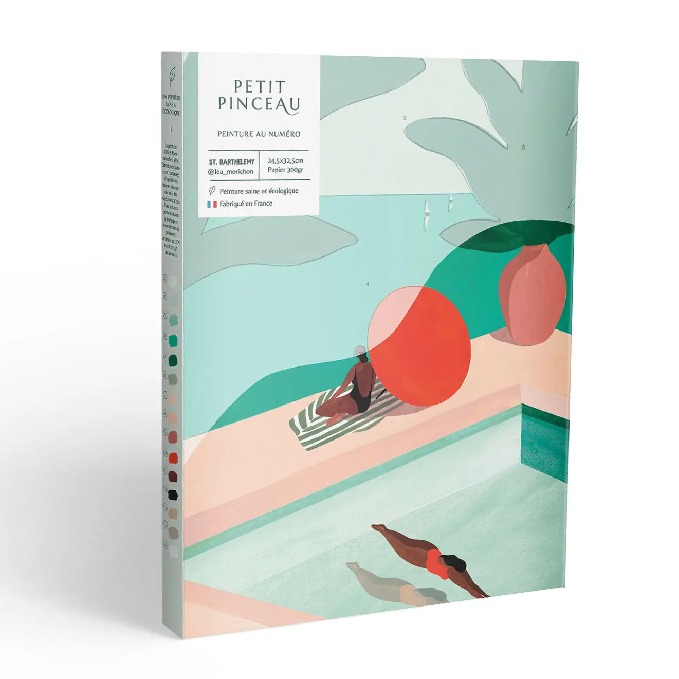 La Petite Épicerie Malen nach Zahlen Set - St Barthelemy La Petite Épicerie Malen nach Zahlen Set - St Barthelemy