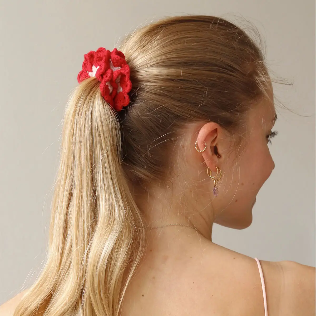 La Petite Épicerie DIY - Meine gehäkelten Haargummis - Scrunchie La Petite Épicerie DIY - Meine gehäkelten Haargummis - Scrunchie