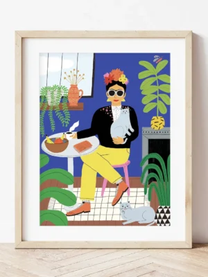 La Petite Épicerie Malen nach Zahlen Set - Das Katzenmädchen