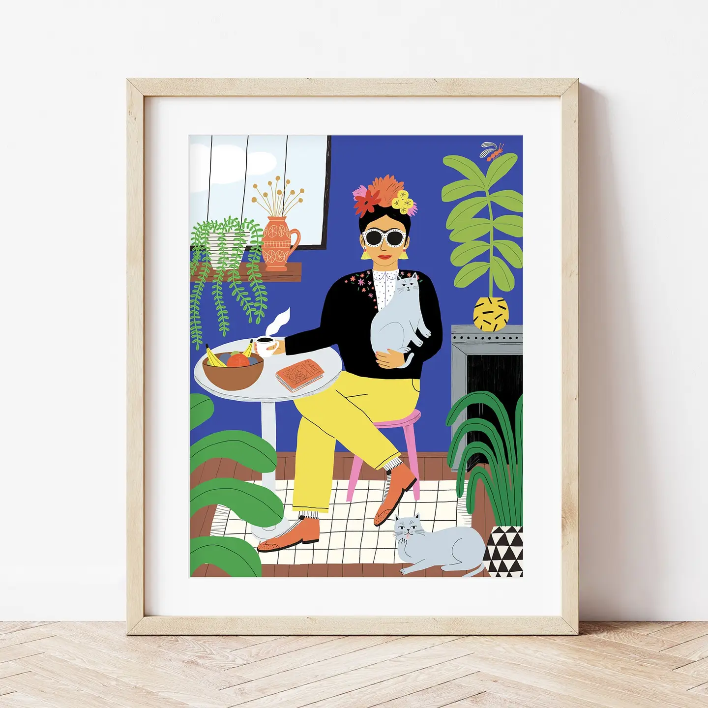 La Petite Épicerie Malen nach Zahlen Set - Das Katzenmädchen