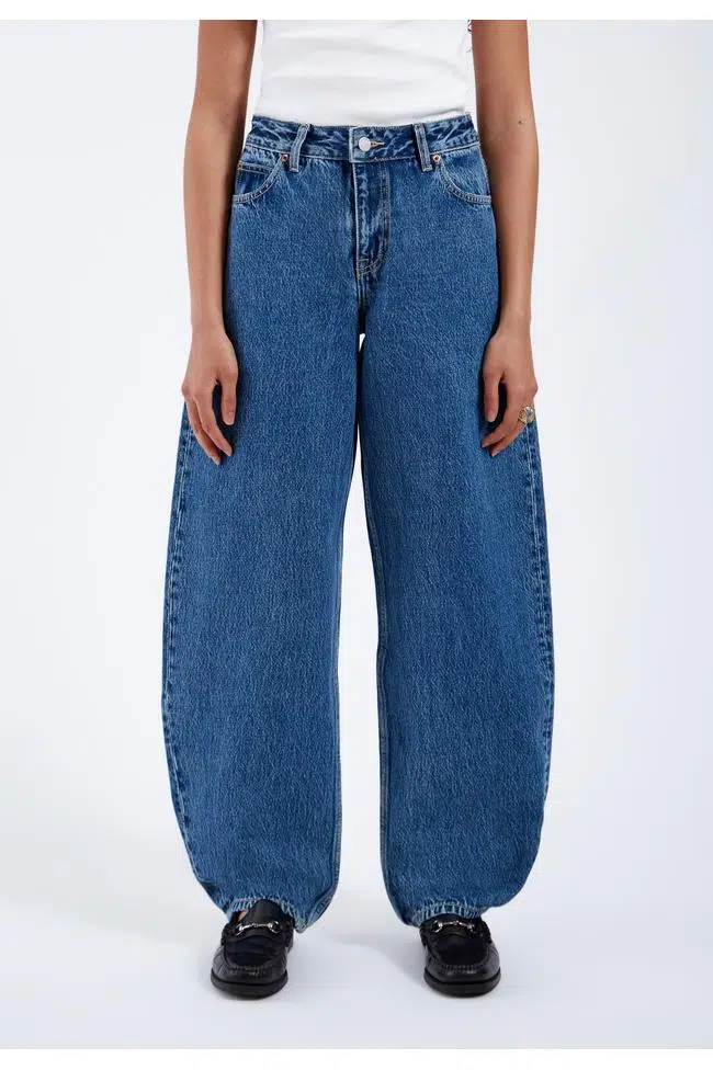 Dr.Denim Jeans Nanci Mid Barrel Stream Mid Retro Dr.Denim Jeans Nanci Mid Barrel Stream Mid Retro