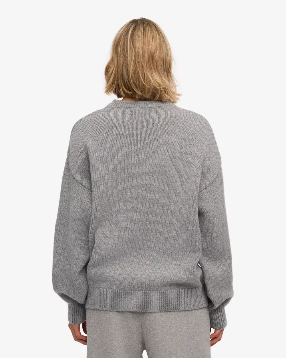 Colourful Standard Strickpullover Oversized Merino Wool Heather Grey