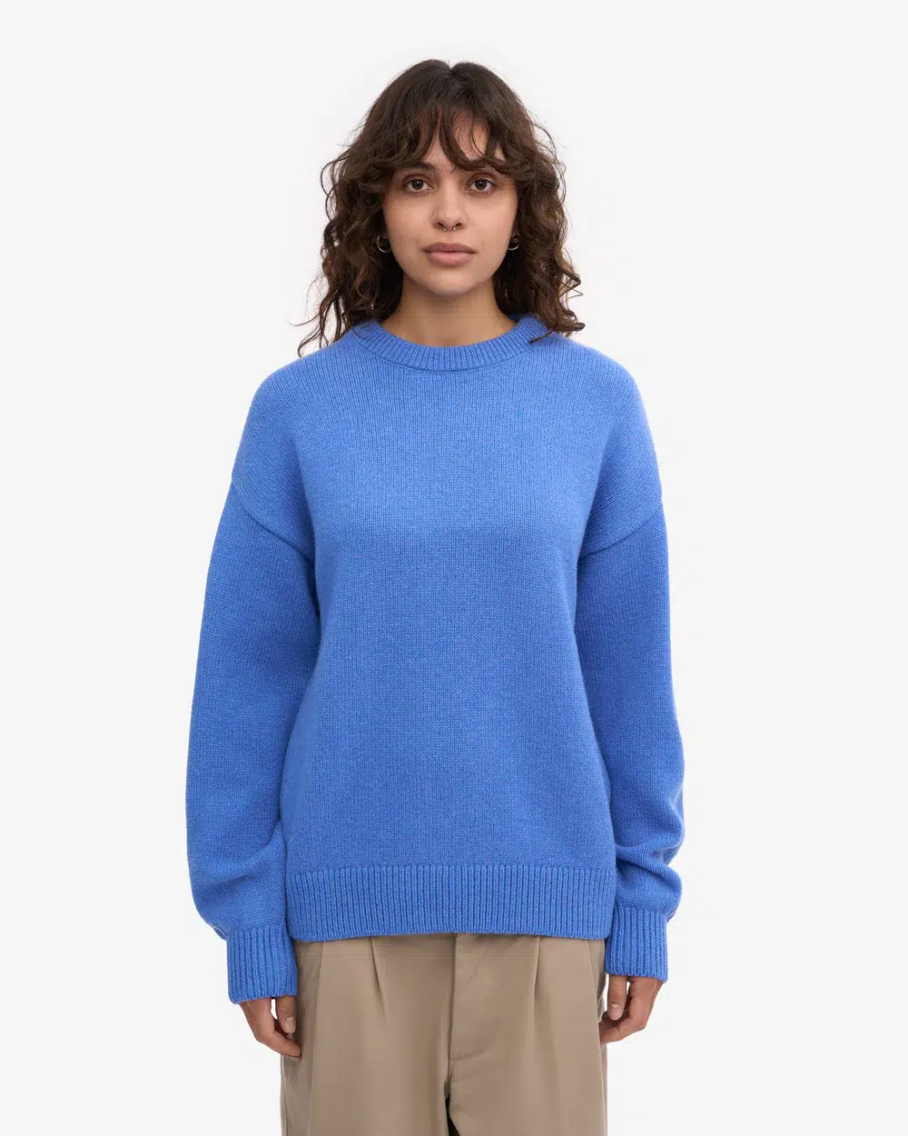 Colourful Standard Strickpullover Oversized Merino Wool Parcific Blue Colourful Standard Strickpullover Oversized Merino Wool Parcific Blue