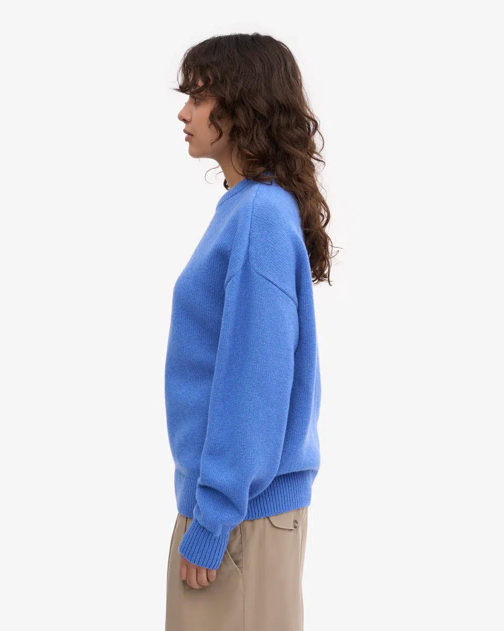 Colourful Standard Strickpullover Oversized Merino Wool Parcific Blue Colourful Standard Strickpullover Oversized Merino Wool Parcific Blue