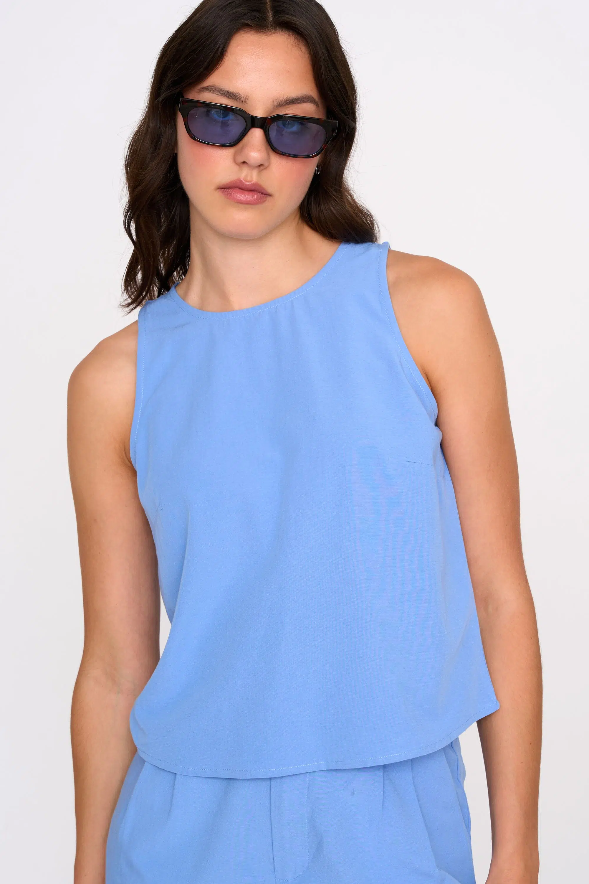24 Colours Top Himmelblau
